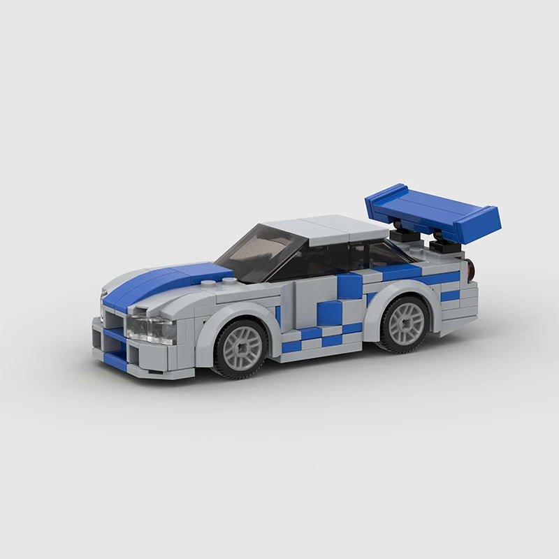 Nissan Skyline GT-R (R34) - Rapido y Furioso - Autos Armables