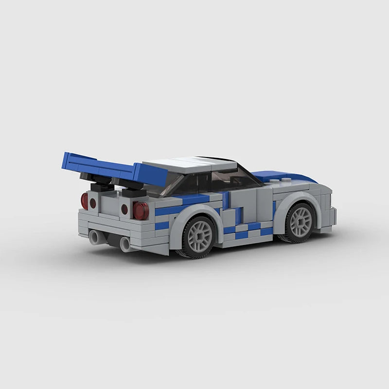 Nissan Skyline GT-R (R34) - Rapido y Furioso - Autos Armables