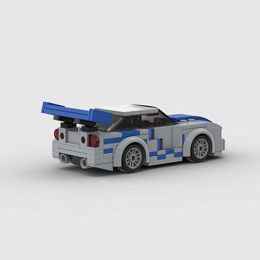 Nissan Skyline GT-R (R34) - Rapido y Furioso - Autos Armables
